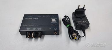 Kramer 102MX–Mixer Audio 2 Canali con Alimentatore