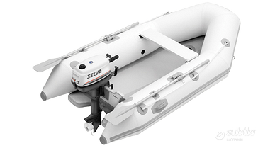 Tender T 230 V pieghevole chiglia gonfiabile Selva