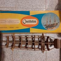 scatola montaggio nave"Constitution"