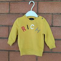 Felpa Richmond gialla- Taglia 6 anni