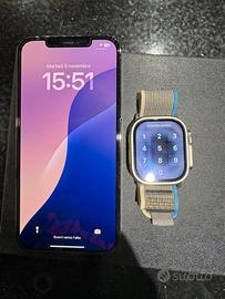 Apple iphone 12 pro max 128+ apple watch ultra 1