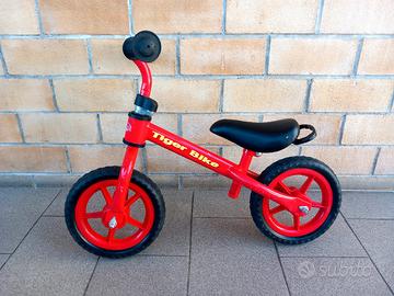 Bici senza pedali bambino / Balance bike rossa