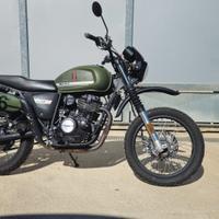 MOTO SWM SCRAMBLER SIX 500 OLIVE