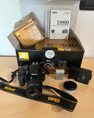 Nikon D3400 + AF-P DX Nikkor 18-55mm f/3.5-5.6 G