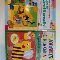 Libri lavoretti creativi  bambini da 2-3 anni