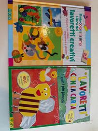 Libri lavoretti creativi  bambini da 2-3 anni