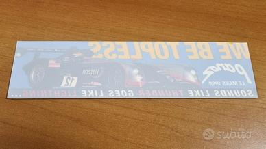 Adesivo vetrofania Panoz GTR - Le Mans 1999