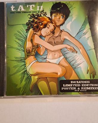 CD TATU All the things she said