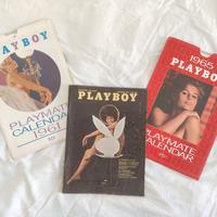 Calendari e Rivista Playboy Vintage