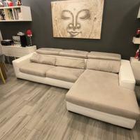 Divano letto con penisola 