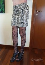 Gonna corta aderente,pitone,ROCCOBAROCCO,Tg.42