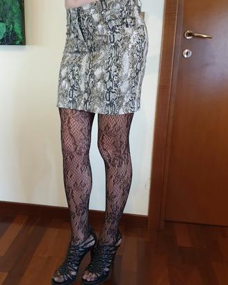 Gonna corta aderente,pitone,ROCCOBAROCCO,Tg.42