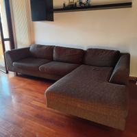 Divano con penisola 4/5 posti - Poltrone e Sofà