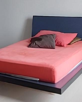 LETTO COMPLETO IN LEGNO 1 PIAZZA A E MEZZA
