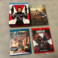 Lotto resident evil bluray dvd