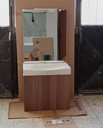 Mobile bagno più specchio