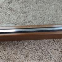 Finestra in alluminio finto legno