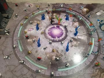 Atomicron con castello piramide e carro armato