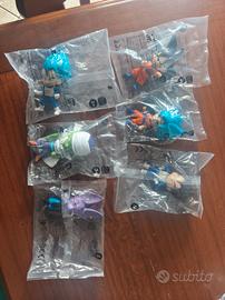 set personaggi dragon ball del burger king 