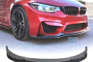 SPOILER LIP PER BMW F80 M3 NERO LUCIDO