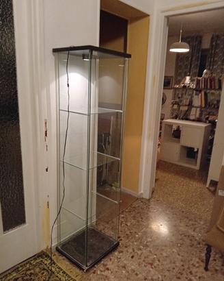 vetrina detolf ikea 163×43 con luci 