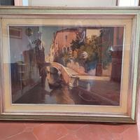 Quadro olio su tela del pittore Carminati