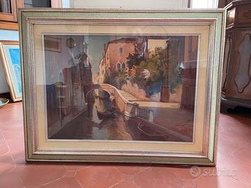 Quadro olio su tela del pittore Carminati