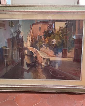 Quadro olio su tela del pittore Carminati