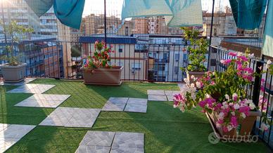 Mansarda con terrazzo
