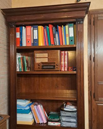 Libreria legno massello stile Bassano