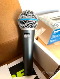 Shure Beta 58A – Microfono Dinamico canto e live