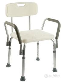 Sedia da Doccia con Braccioli Comfort
