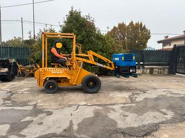 P196-Mini Pala Baraldi 22 q con forche x bancali