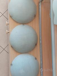 3 plafoniere  Nuove della Linea Light  
