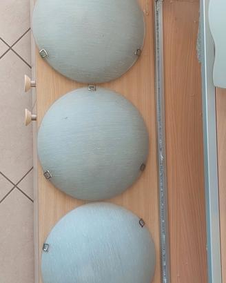 3 plafoniere  Nuove della Linea Light  