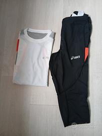 completo running asics 