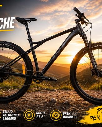 MTB GT Avalanche Expert Matte black Taglia M