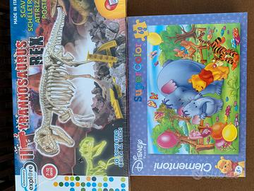 Puzzle Clementoni e Tyrannosaurus Rex