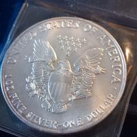 1 oncia argento liberty USA moneta lingotto