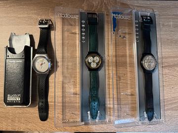 2 Swatch Chrono e  1 Irony anni 90