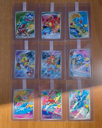 Pokemon Starter Kanto Sinnoh Alola Serie 1 Quadro
