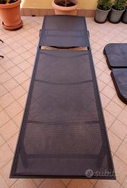 lettino prendisole per giardino e piscina