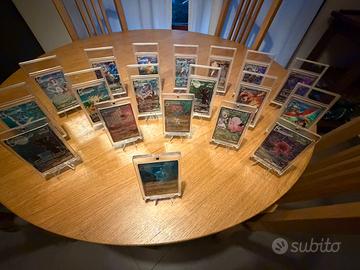 19 Carte pokemon da esposizione non originali