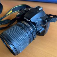 Nikon d3200 obiettivo 18 105 mm