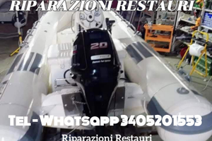 Gommoni Tender RIPARAZIONI RESTAURI RESTYLING