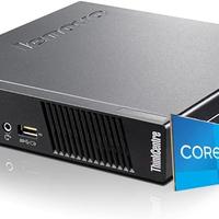 Lenovo, Mini Pc fisso i5, Ram 8 Gb, SSD 256 Gb, Wi