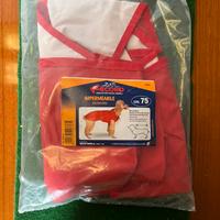 Impermeabile per cani sfoderato
