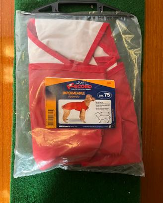 Impermeabile per cani sfoderato