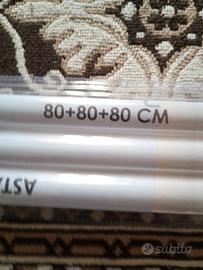 bastone per tenda doccia angolare 