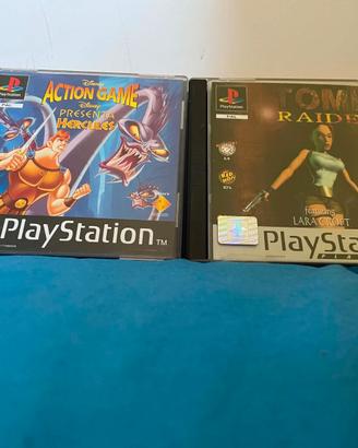 Hercules e Tomb raider ps1